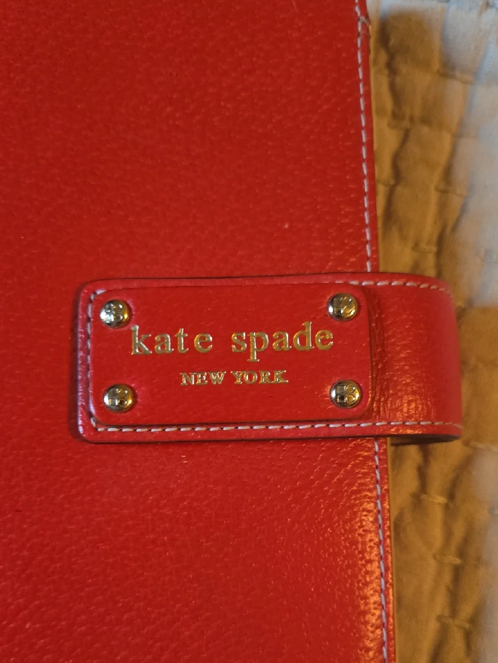 kate spade Red Deborah Leather Personal Organizer - Picture 4 of 7